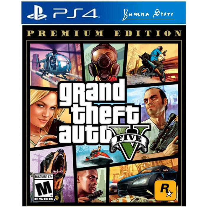 Máy Chơi Game Ps4 Gta Grand Theft Auto V Cao Cấp Phiên Bản Online