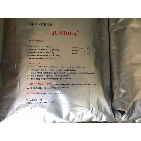1 Kg Men vi sinh Jumbo A