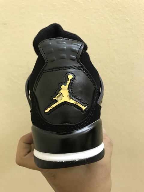 (ẢNH THẬT+VIDEO) giầy sneaker Air Jordan 4 đen vàng | BigBuy360 - bigbuy360.vn