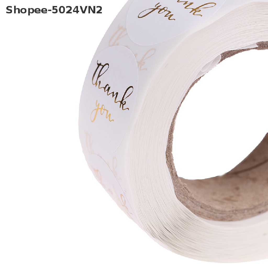 Cuộn 500 Nhãn Dán THANK YOU Trang Trí Sổ Tay Z