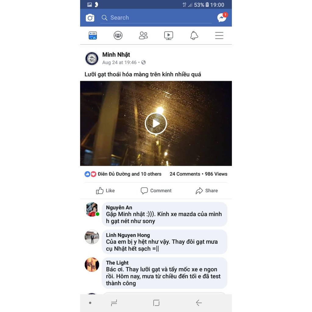 GẠT MƯA Ô TÔ DENSO XƯƠNG SẮT MALAYSIA CHÍNH HÃNG