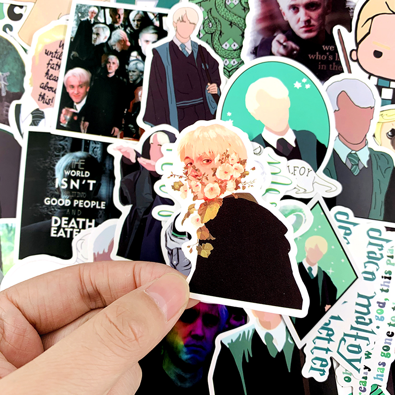 Set 50 Miếng Dán Chống Thấm Nước Chủ Đề Harry Potter