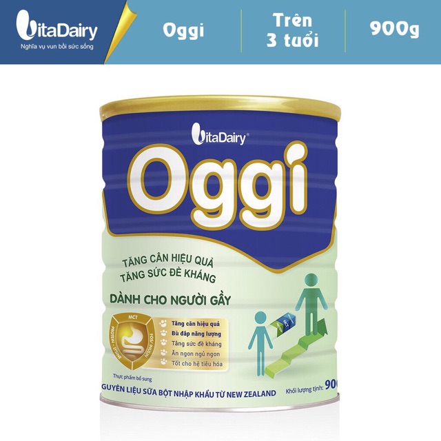 Sữa oggi dành cho người gầy 900g