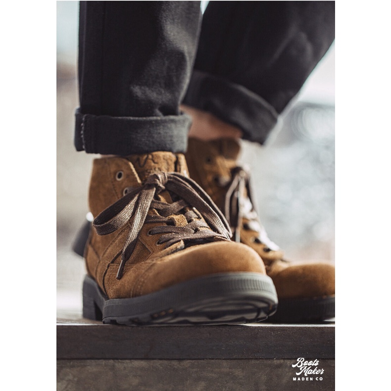 Giày bốt MADEN đi xe đạp leo núi đa năng phong cách retro Mỹ 2022 thời trang cho nam