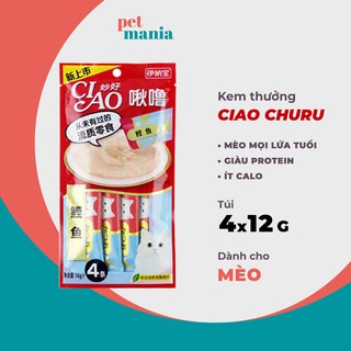 Kem thưởng Ciao Churu 4x12g