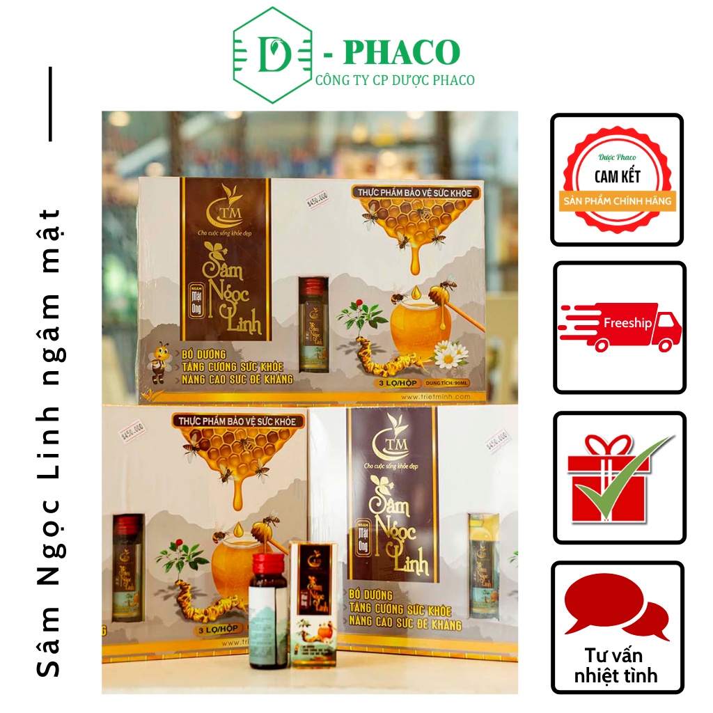 Sâm Ngọc Linh Ngâm Mật Ong [Set Quà Biếu Sang Trọng]