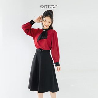 Chân váy xoè bổ cúp CCHAT