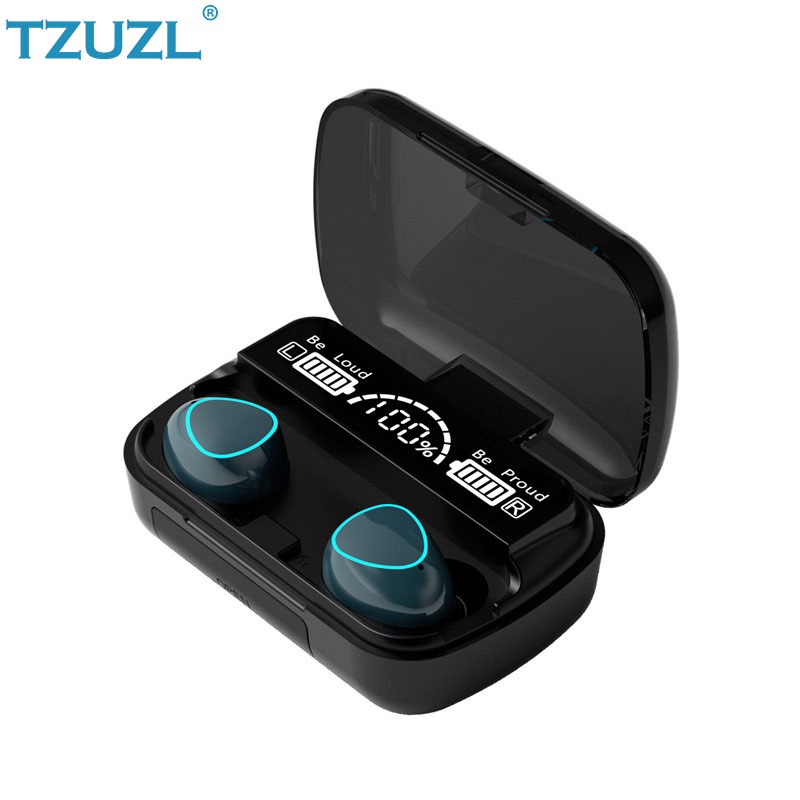 TZUZL M10 TWS  Tai Nghe Nhét Tai Không Dây Bluetooth 5.1 Chống Nước Thể Thao 2200mAh