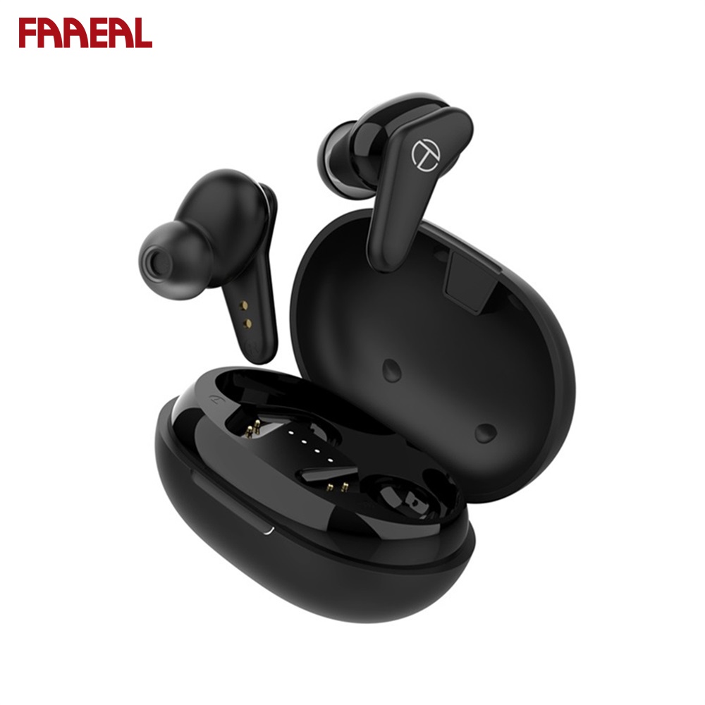 Tai nghe nhét tai không dây FAAEAL TRN AM1 TWS bluetooth 5.0 điều khiển cảm ứng giảm tiếng ồn có hộp sạc