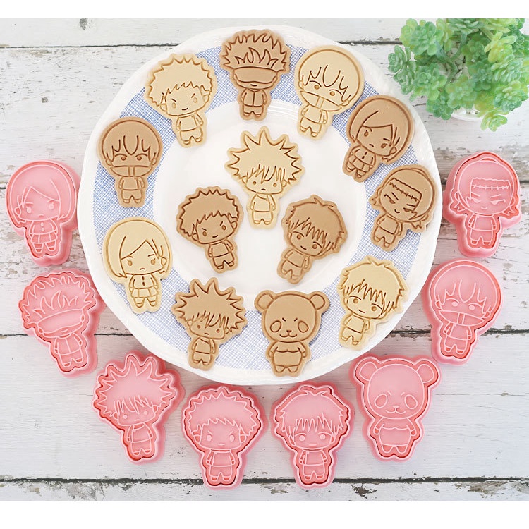 Khuôn Làm Bánh Quy Hình Nhân Vật Anime Jujutsu Kaisen