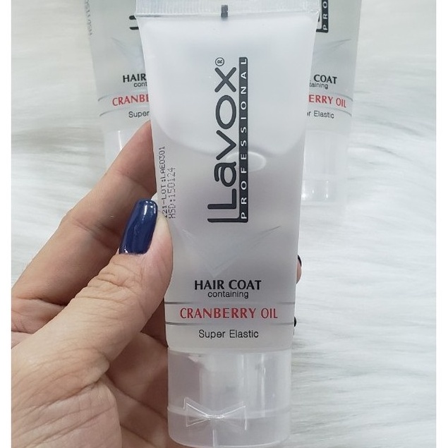 Tinh dầu dưỡng bóng tóc Lavox 60ml (tuýp trắng)