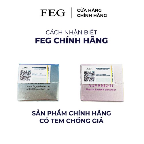 Combo Serum Dưỡng Mi FEG Toàn Diện - Mi dài, dày cong vút sau 14 ngày