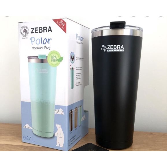 Ly giữ nhiệt Polar Zebra 112702 - 870ml - Tặng kèm túi có quai xách