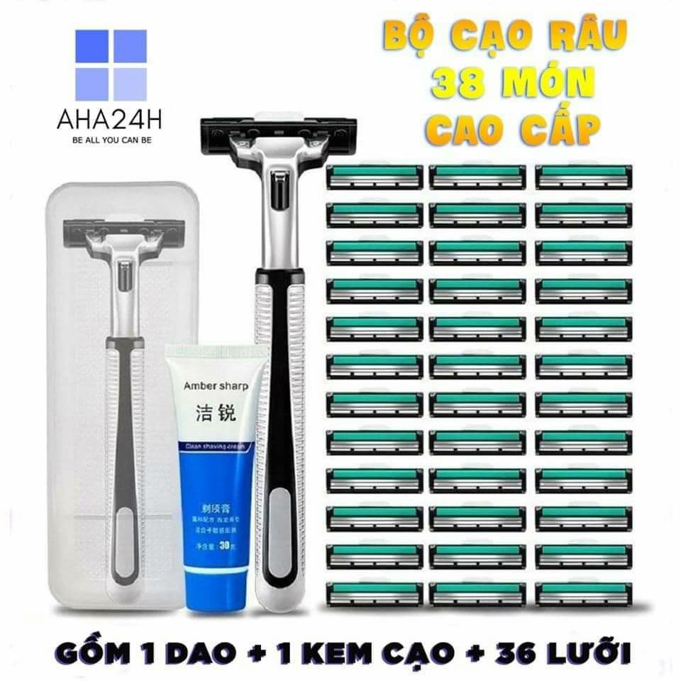 Dao cạo dâu kèm 36 lưỡi (mc2)