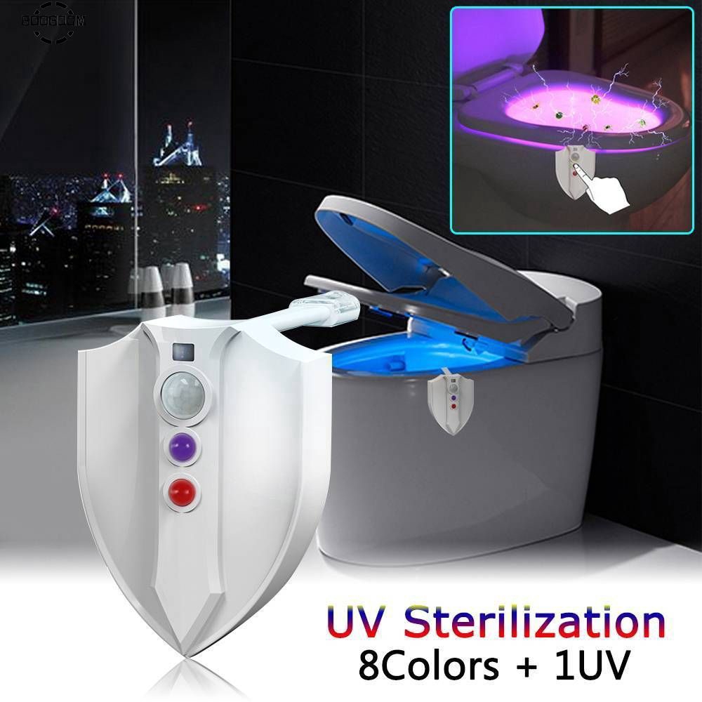 ⚡️𝐅𝐑𝐄𝐄 𝐒𝐇𝐈𝐏⚡️ Đèn Led Cảm Biến Khử Mùi Cho Toilet