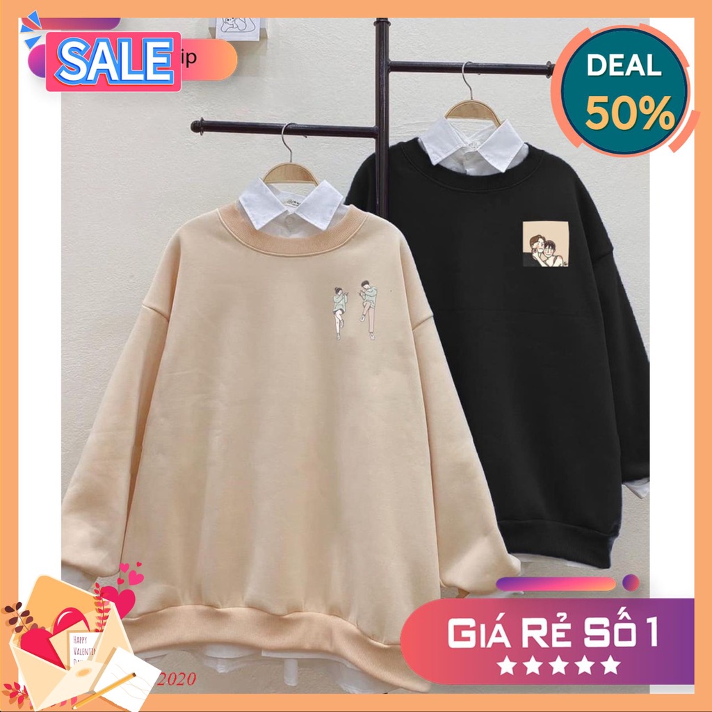 Áo khoác nam nữ phong cách ovesize siêu đẹp vải dày from rộng unisex nỉ bông | BigBuy360 - bigbuy360.vn