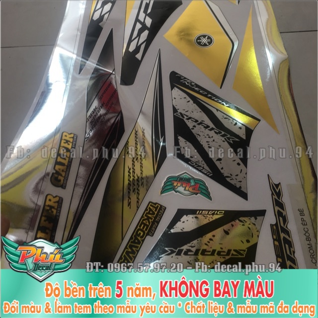 Tem rời Exciter 2010 max lever -1