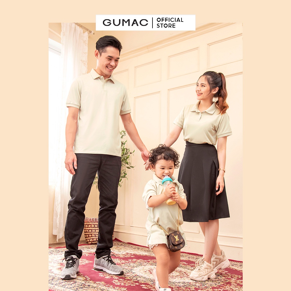 [Mã WABRGUM giảm 10% tối đa 30K đơn 99K] Áo nữ thời trang GUMAC polo thêu ATC01035