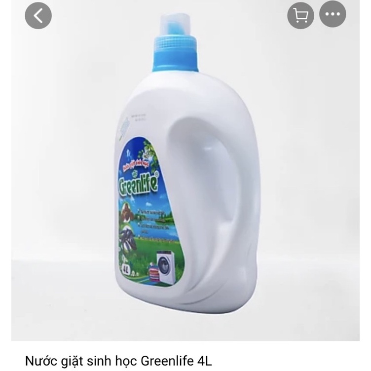 Nước giặt sinh học Greenlife 4 L