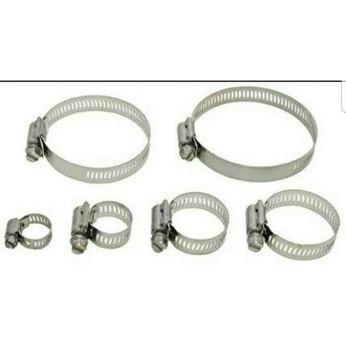 Kẹp Ống Nước 5 / 8 ", 1 / 2", 3 / 4 ", 7 / 8" / Stainless Clamps