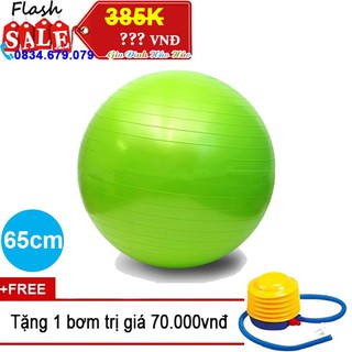 Bóng tập yoga Yogalink Loại Trơn - 65cm