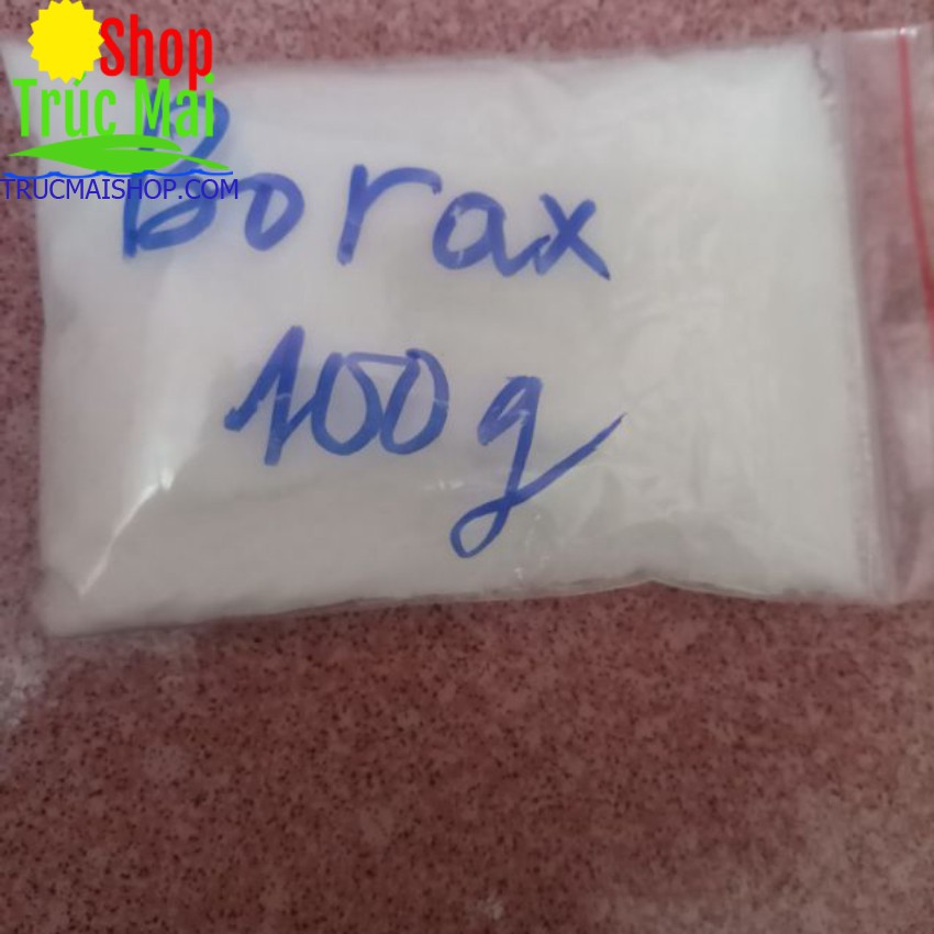 Bột borax/hàn the 100g ( nguyên liệu làm slime)( bán sỉ)