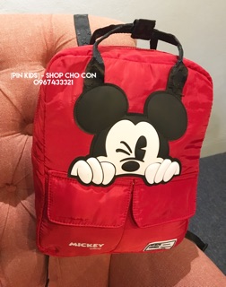 [ZARA Kids] - Balo Trẻ Em Mickey Đỏ ❤️Ảnh thật ✅