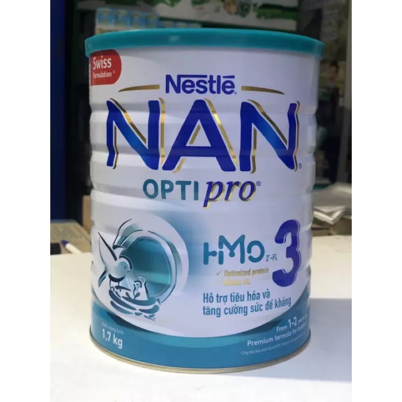 Sữa Bột Nestle NAN Optipro 3 1.8kg (date 1/2022)