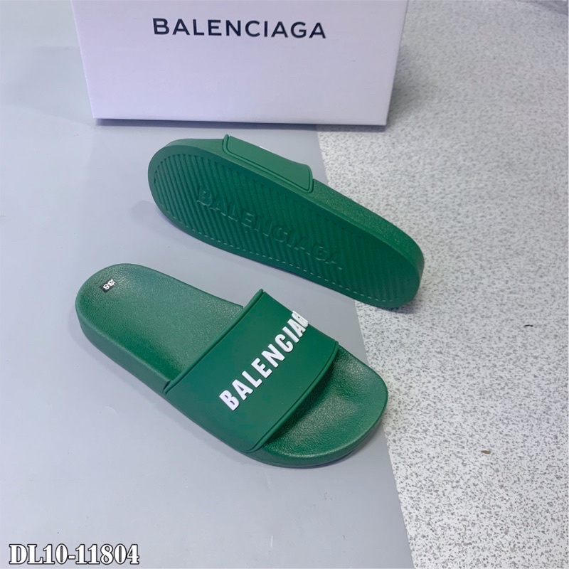 Dép nam Balenciag nam nữ quai ngang Chữ Nổi - dép Balen full box +Bill DL10