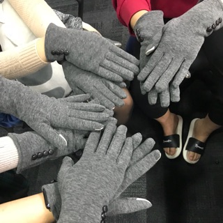 Găng tay nỉ Muji Nhật nam - nữ