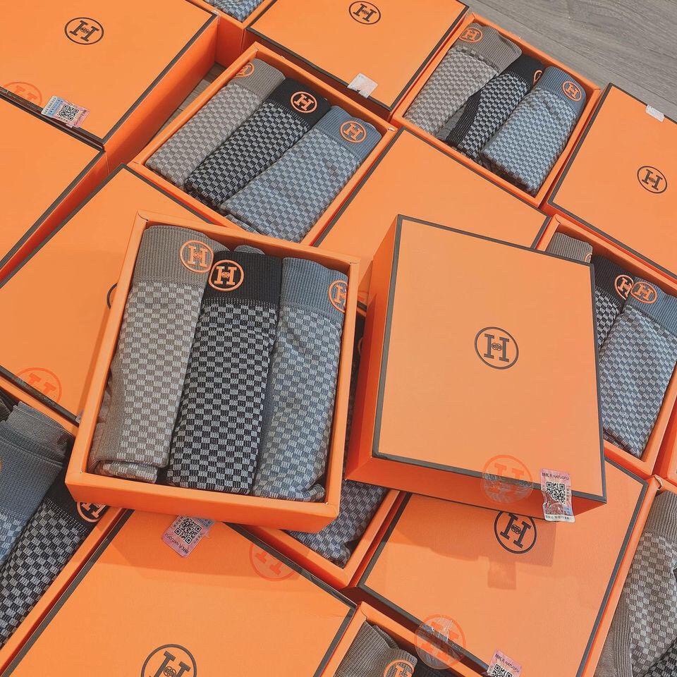 Hộp 3 Quần Sịp Nam Cao Cấp - Hộp Quần Lót Nam Cotton Kháng Khuẩn Khử Mùi Thấm Hút Mồ Hôi Shop YUNA