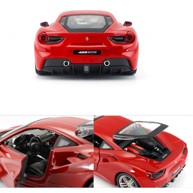 Xe mô hình Ferrari 488 GTB 1:24 Bburago