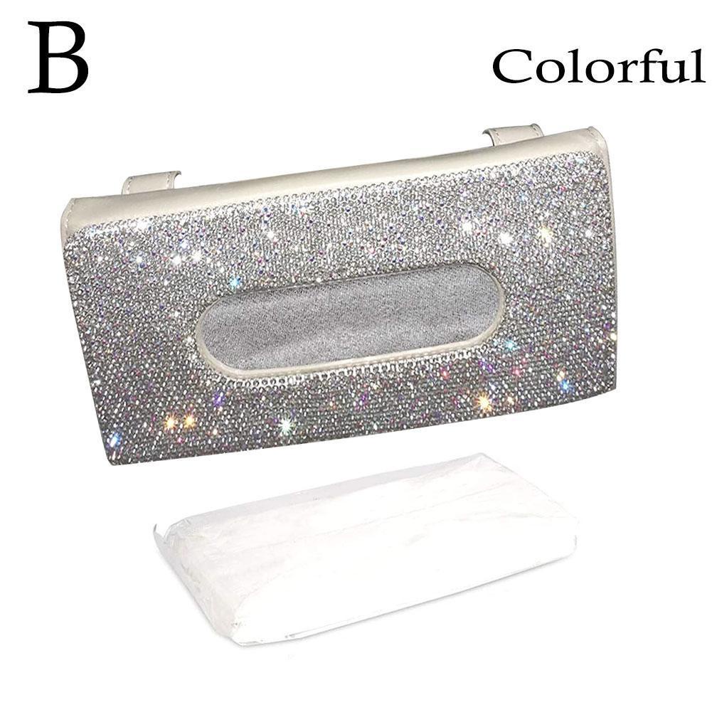 Túi đựng khăn giấy treo tấm che nắng xe hơi J1B3 P3U3 R7P7 X3I3 G6P6 W6X0