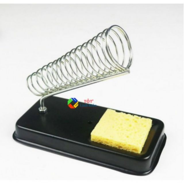 Giá để mỏ hàn dạng đế thép - một khay