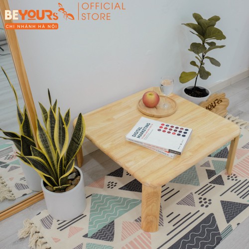 Bàn Trà Sofa Gỗ Cao Su Hiện Đại BEYOURs C Table Nội Thất Phòng Khách, Bếp Lắp Ráp Dễ Dàng