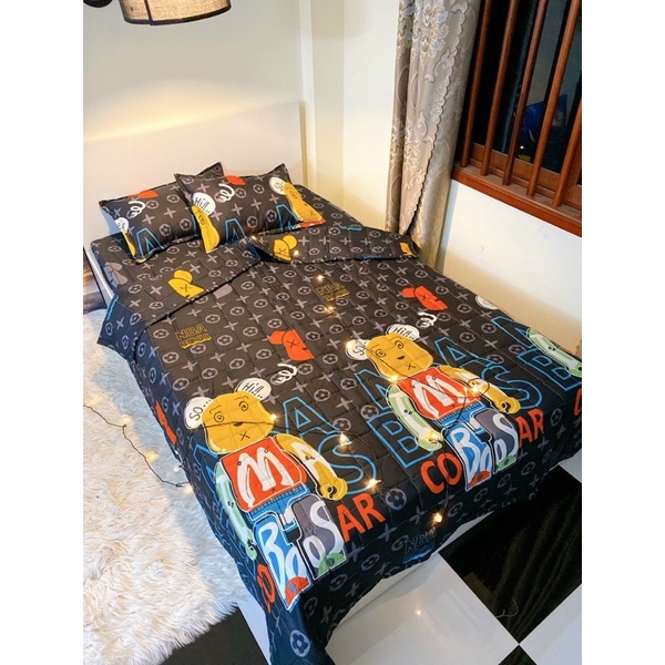 MẪU MỚI CHĂN ga gối MƠ BÉ KEN