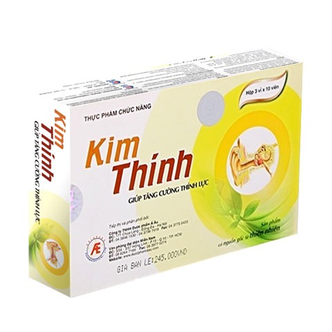 Kim Thính - Hỗ trợ tăng cường thính giác (Hộp 30 viên)