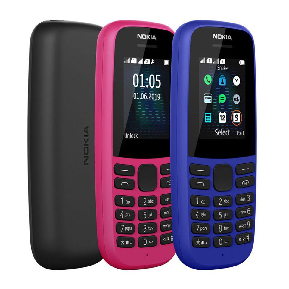 Điện Thoại Nokia 105 1 Sim (2019) - Hàng Chính Hãng