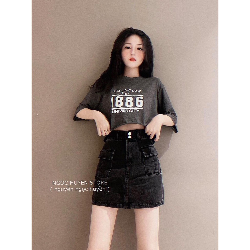 Chân váy jean dáng ngắn | BigBuy360 - bigbuy360.vn