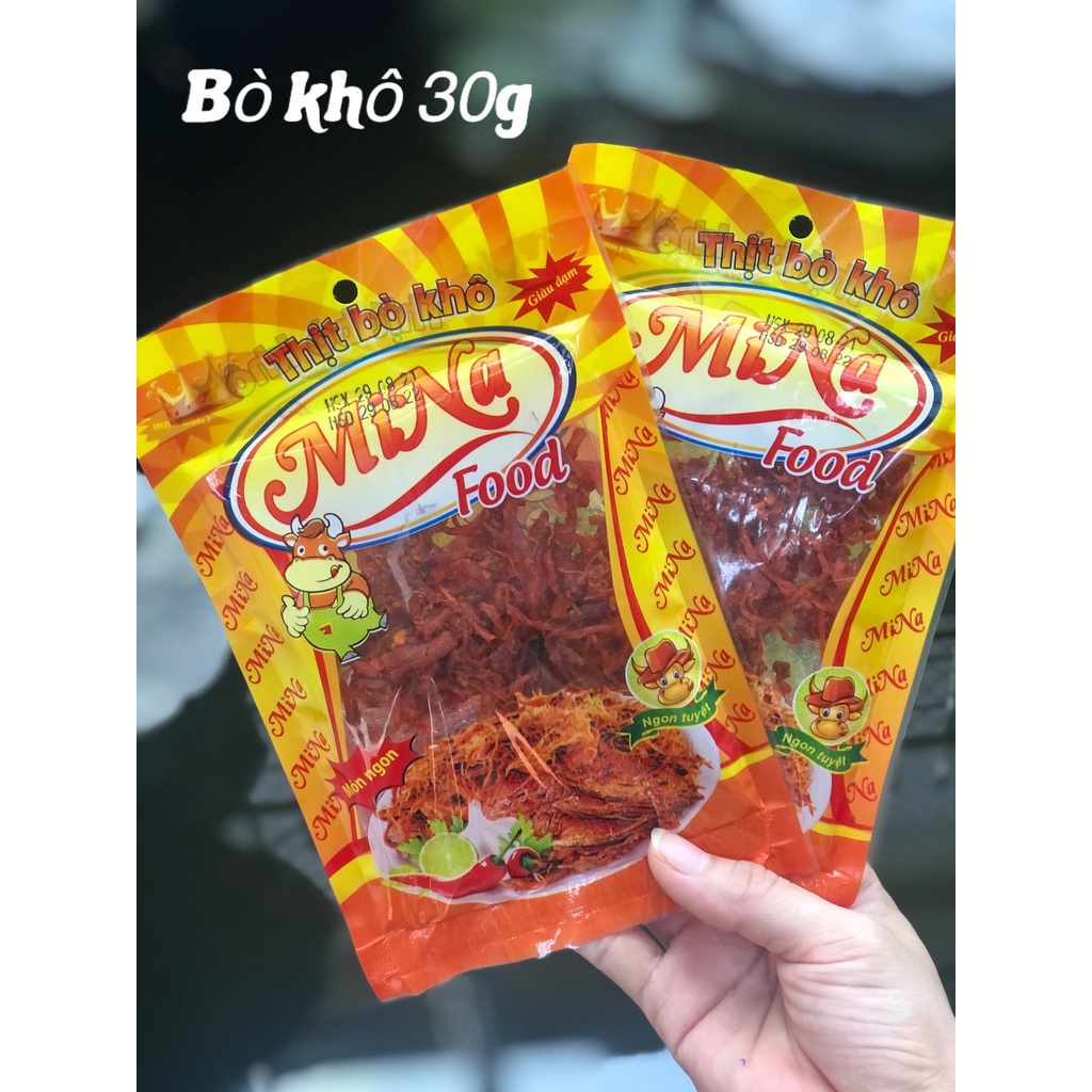 Gói 50g khô bò hảo hạng ( có bán sỉ ) | BigBuy360 - bigbuy360.vn