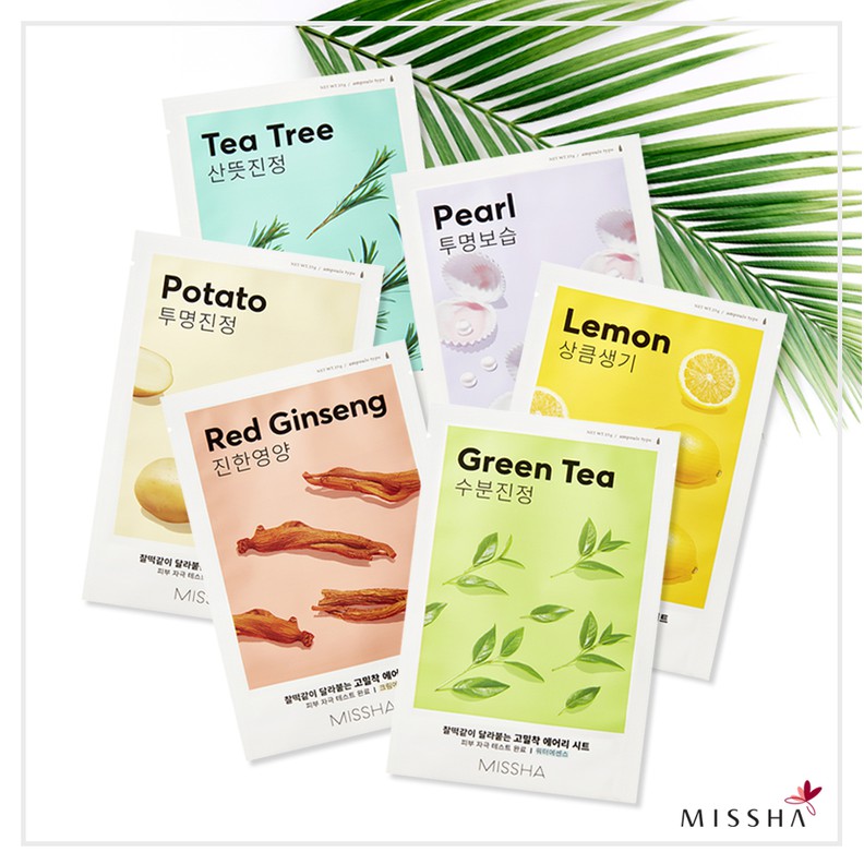 Mặt Nạ Giấy Dưỡng Da Missha Airy Fit Sheet Mask