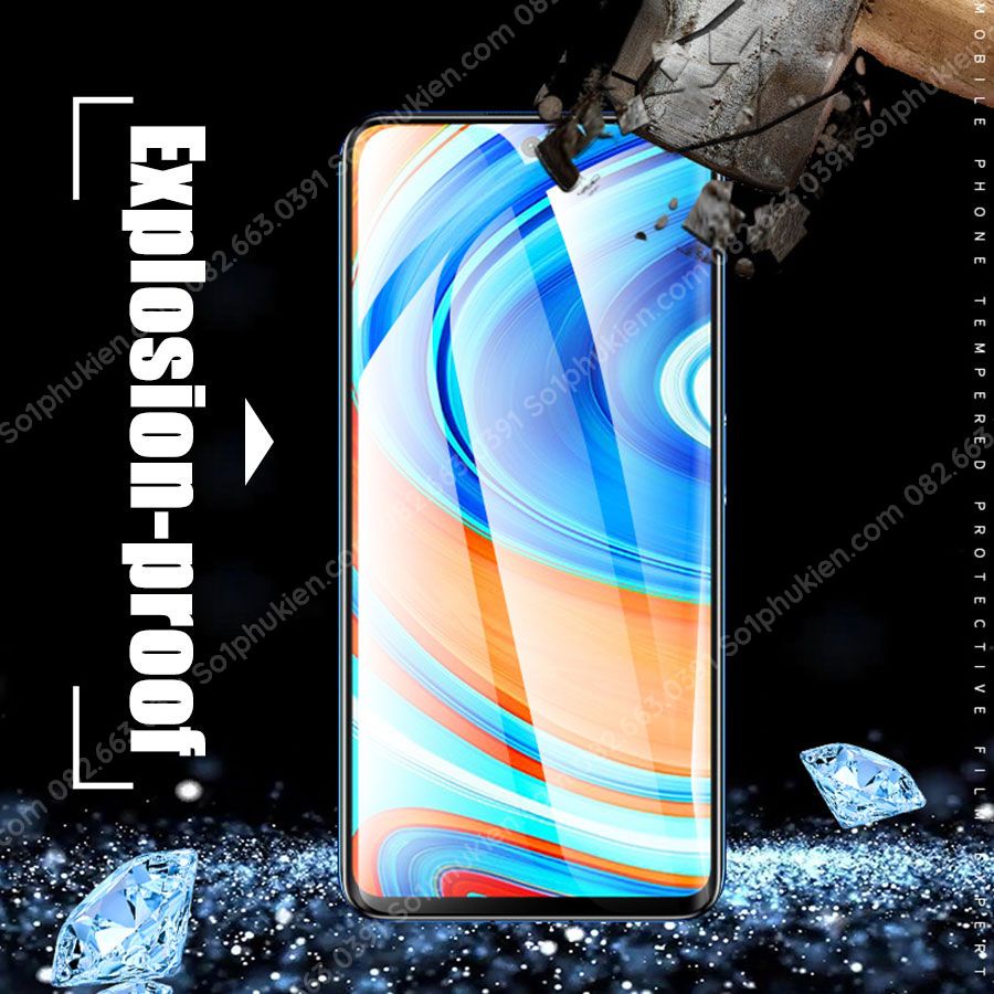 Kính cường lực full màn Xiaomi Redmi note 11 pro 5G (CHINA) chuẩn đẹp, bền, tặng đầy đủ phụ kiện