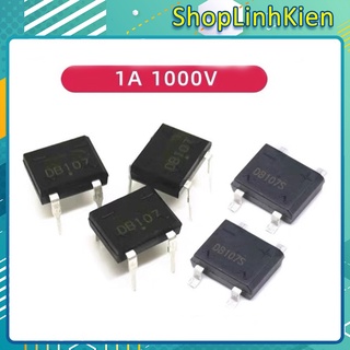 Diode cầu 1A DB107 Cắm/ Dán