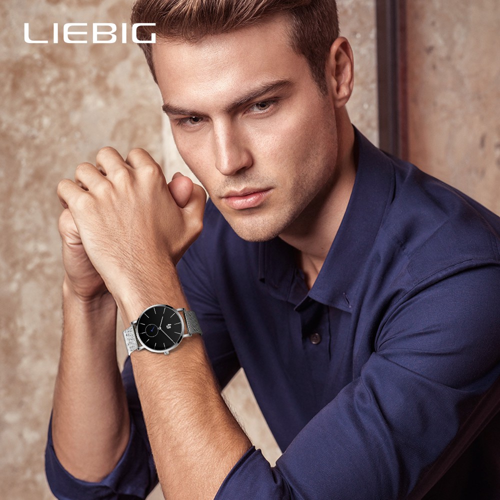 Đồng Hồ SKMEI-LIEBIG L2002 Chuyển Động Thạch Anh Dây Thép Không Gỉ Cho Nam | BigBuy360 - bigbuy360.vn