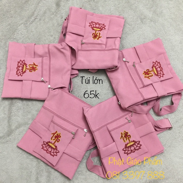 [ Túi đeo chéo ] - Túi Phật Tử ( size trung)