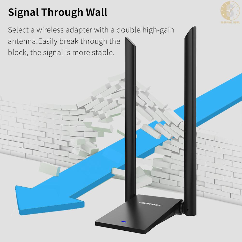 Thẻ Mạng Không Dây Comfast Cf-Wu782Ac 1300mbps | BigBuy360 - bigbuy360.vn