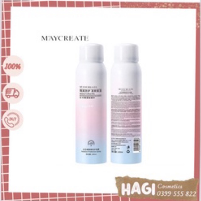 Xịt chống nắng nâng tone MayCreate Spf35