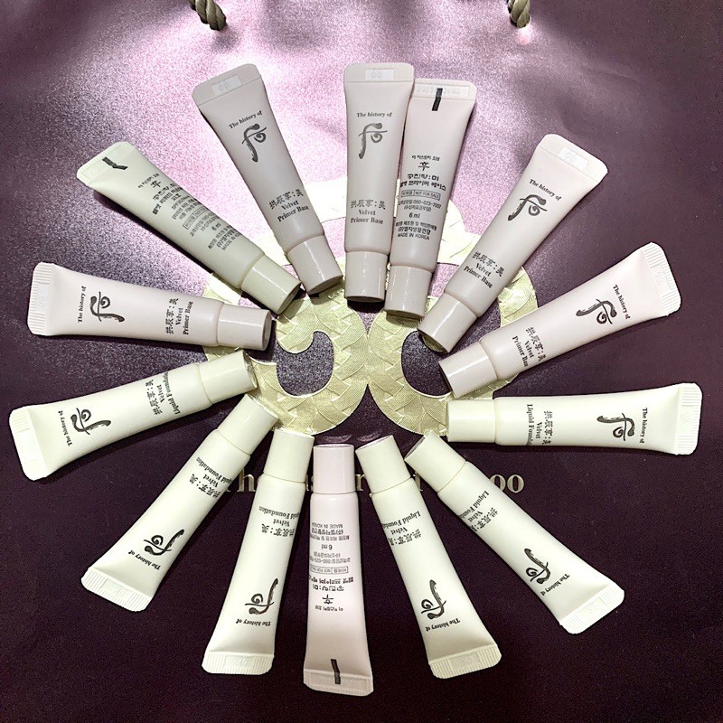 Cặp Kem Lót Và Kem Nền Whoo Velvet 6g | BigBuy360 - bigbuy360.vn