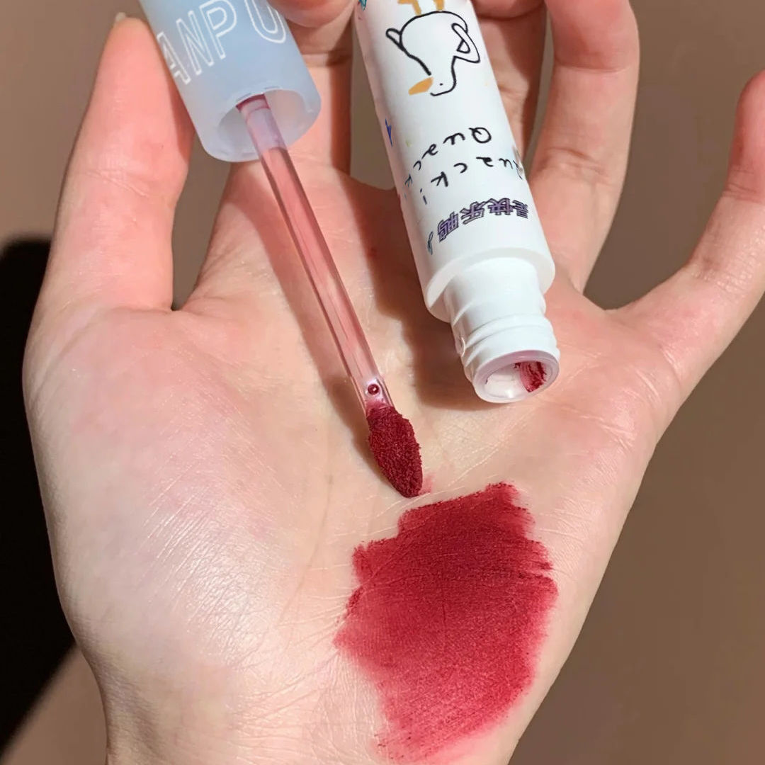 DAIMANPU Cute Duck Lip Mud Matte Lip Glaze Moisturizing 6 Color Lipstick Waterproof | BigBuy360 - bigbuy360.vn