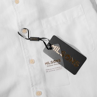 Áo Somi Vải Linen - Trắng